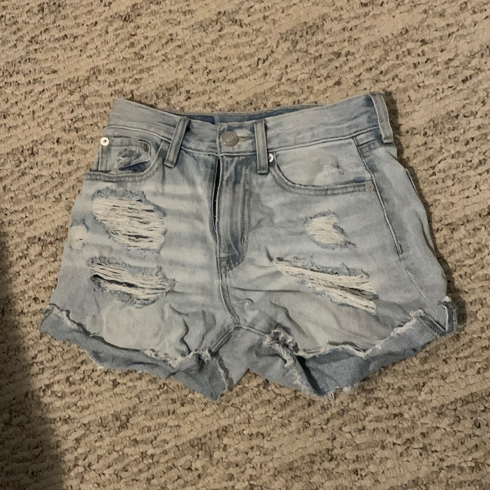 Size 00 mom shorts from Aeropostale